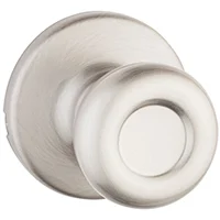 Tylo Passage Door Knob, Satin Nickel