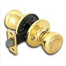 Ultra Hardware Tulip Passage Lock - Polished Brass