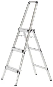 Ultralight 3-Step Aluminum Step Stool 225 lb Capacity