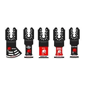 Universal Fit Oscillating Multi-Tool Blade Set, 5-Piece