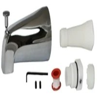 Universal-Fit Tub Spout with Front Diverter, Chrome
