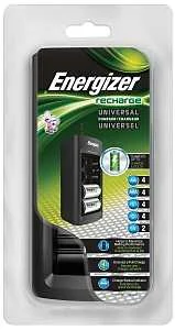 Universal NiMH Battery Charger for AA AAA C D 9V, 100-240V Input