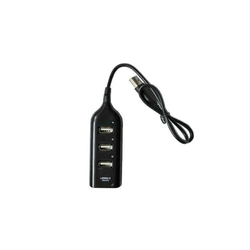 USB 2.0 Hi-Speed 4 Port Splitter Hub Adapter