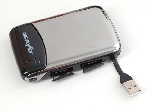 USB Battery Pack for Raspberry Pi - 3300mAh - 5V @ 1A and 500mA