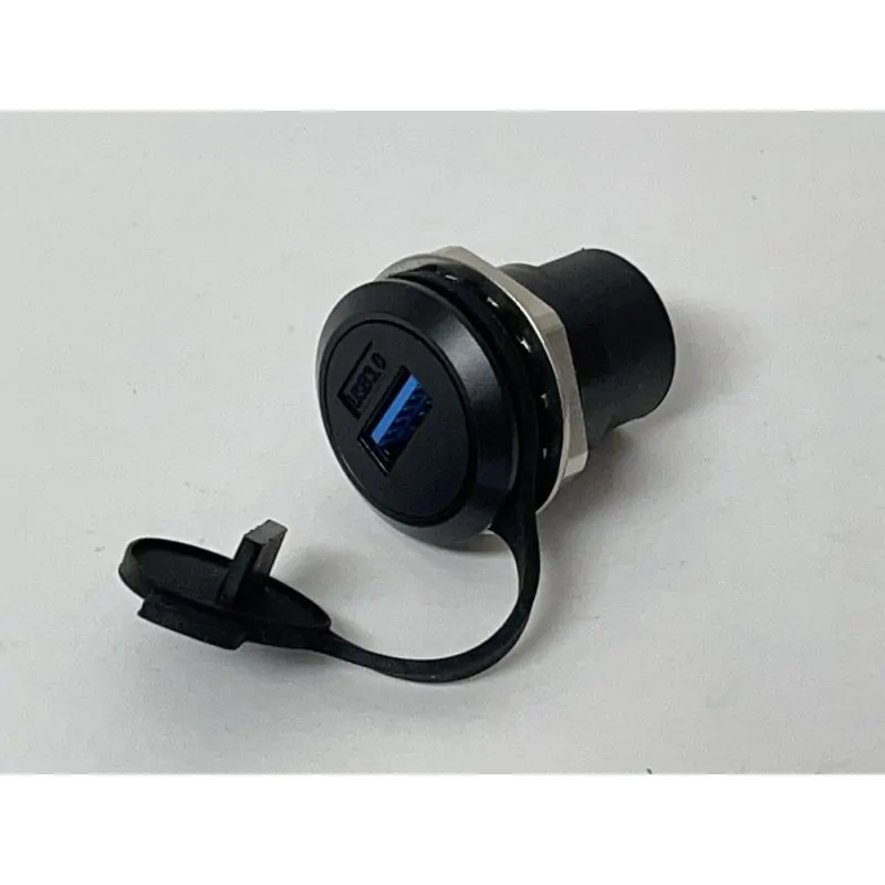 USB Bulkhead Feed Through Adaptor 3.0 - A Female Coupler