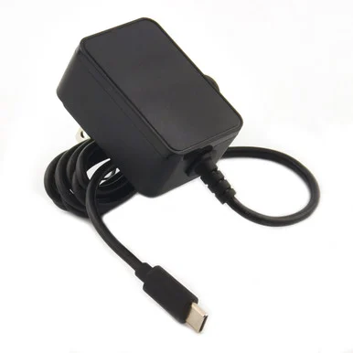 USB-C Power Supply, 5.1V 3.0A, Black, UL Listed