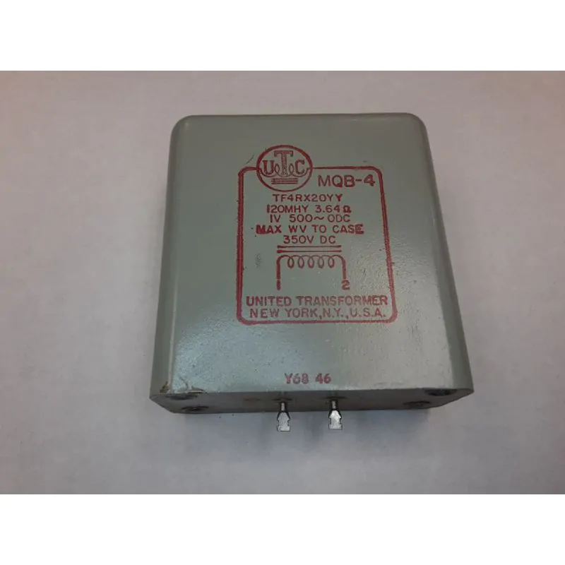 UTC MQB-4 120mHY Inductor, Coil, Choke Bobbin