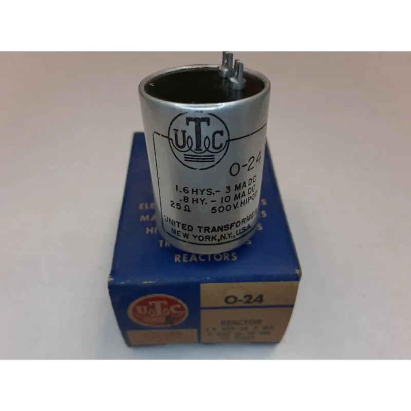 UTC O-24 Reactor, Inductor, Coil, Choke Bobbin