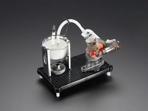 V-twin Steam Engine Kit by Gakken