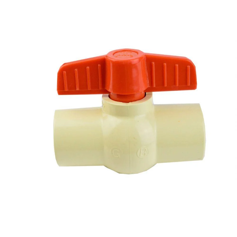V10491CE LASCO Fittings 1" Ball Valve CPVC/EPDM CTS NSF