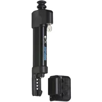 Vertical Pull Magnetic Gate Latch, Black Polymer, 13 in H