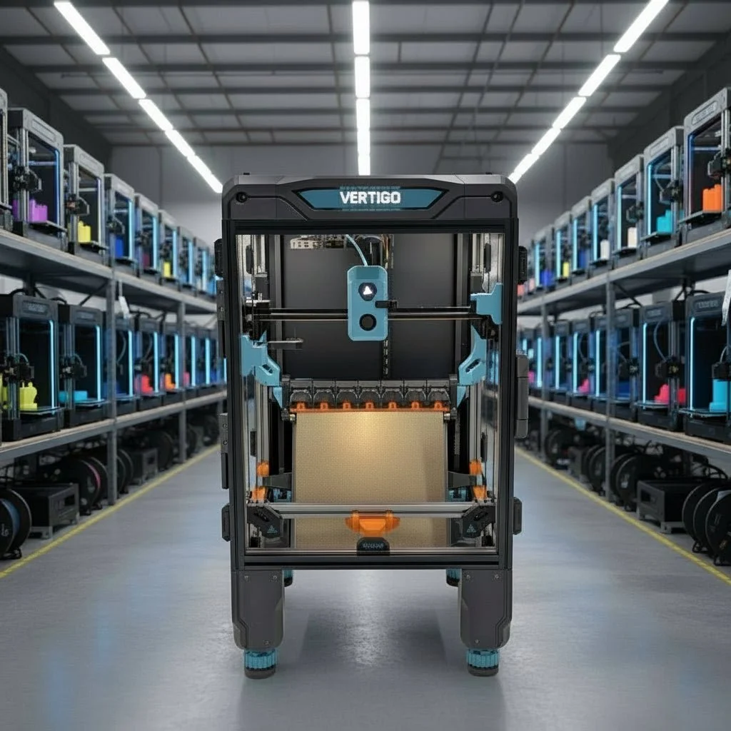 Vertigo MK1 High Performance Continuous 3D Printer by Automated Layers