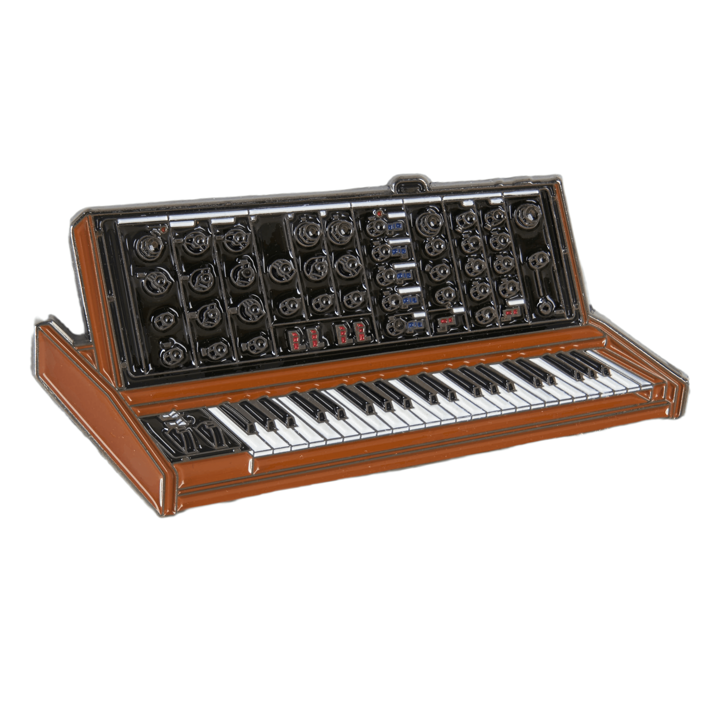 Vintage Synthesizer Piano Pin
