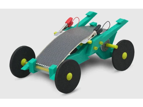 Volta Racers Solar Motorcar Kit - Green