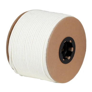 Waxed Diamond Braid Rope, 3/16 in Dia x 1000 ft L
