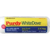 White Dove 9 in x 3/4 in Dralon Paint Roller Cover