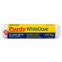 White Dove 9 in x 3/8 in Dralon Paint Roller Cover