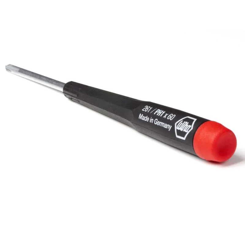 WIHA 261 Precision Phillips SCREWDRIVER size # 1 , blade length 60mm