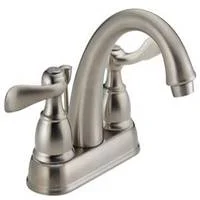 Windemere 2-Handle Centerset Bathroom Faucet, Brushed Nickel