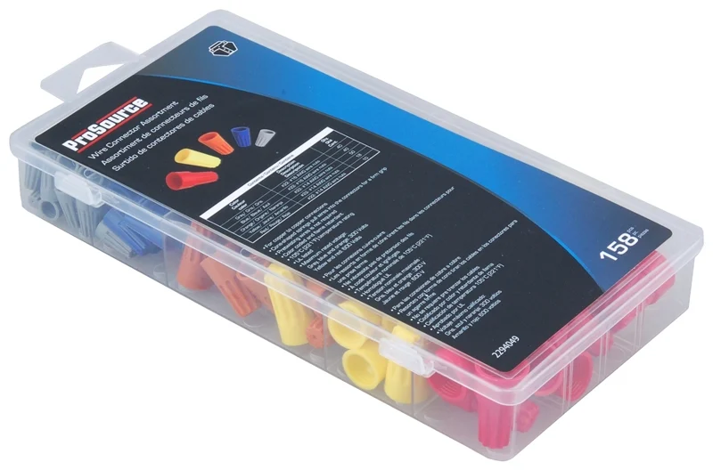 Wire Connector Assortment Kit, 158-Piece