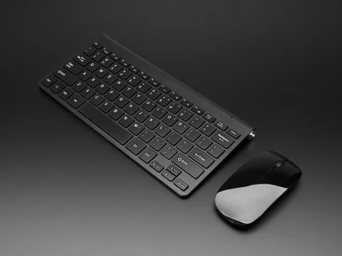 Wireless Keyboard and Mouse Combo - One USB Port!