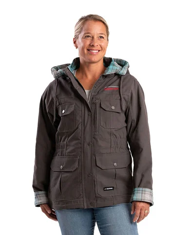 Women's Titanium Softstone Duck Barn Coat