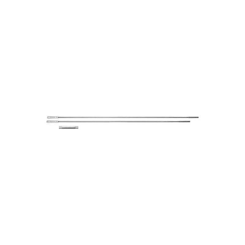 Zinc-Plated Turnbuckle 50-1/2 in, Aluminum Body with Steel Rod