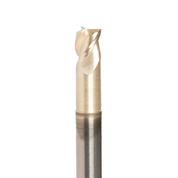 Zrn Coated Flat Stub Cutter - 0.25" Diameter, #203Z